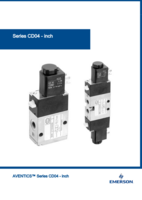 CD04 INCH SERIES: 3/2-DIRECTIONAL VALVES